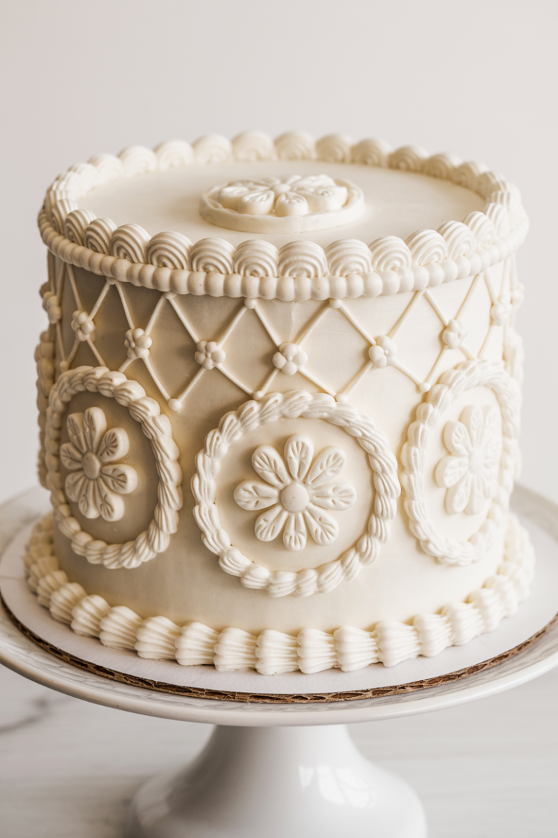 beautiful-vintage-wedding-cake-designs-luxe-locks-studio