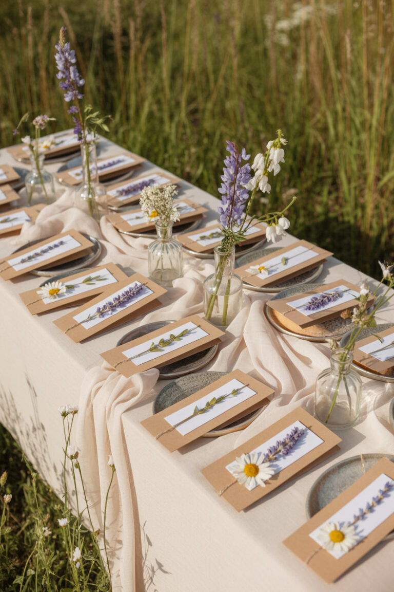 Beautiful Wildflower Wedding Ideas