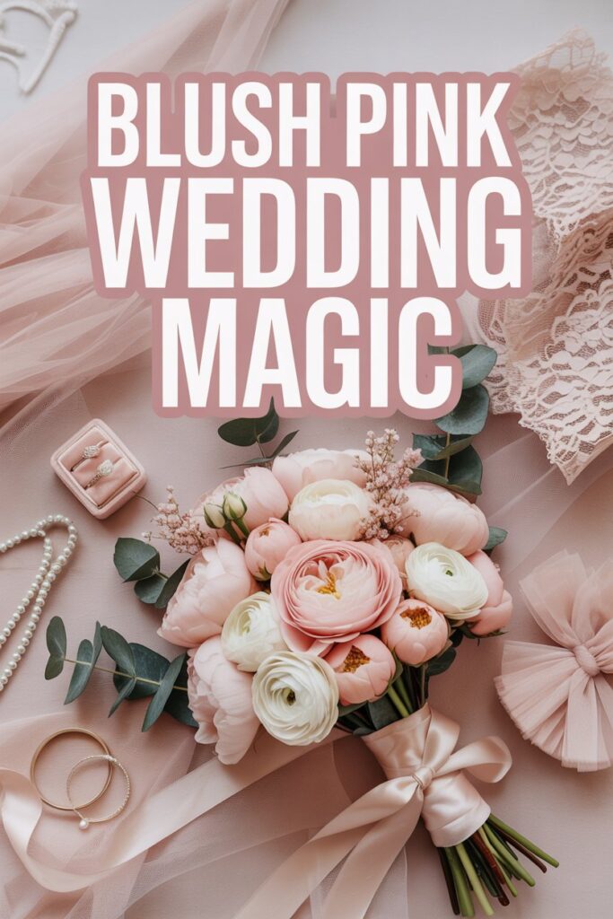 pink wedding ideas pinterest pin 