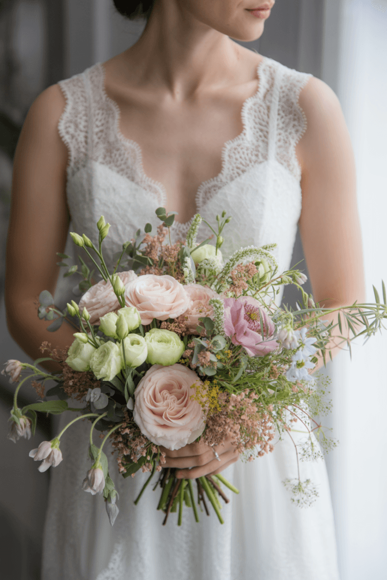 Spring Bridal Bouquets That Feel Fresh