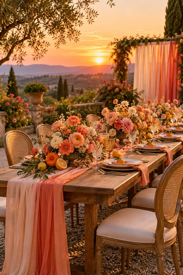 20 Sunset Soiree Bridal Shower Ideas