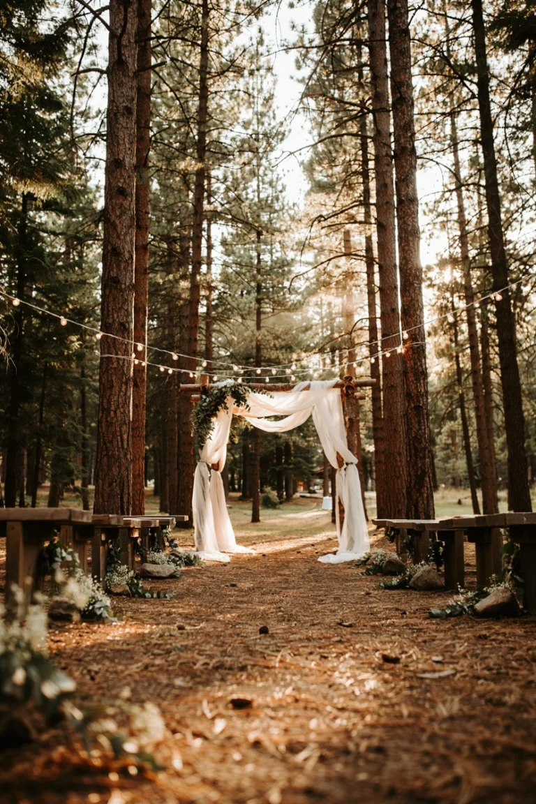 15 Campground Wedding Ideas That Feel Rustic, Romantic, and Totally Doable