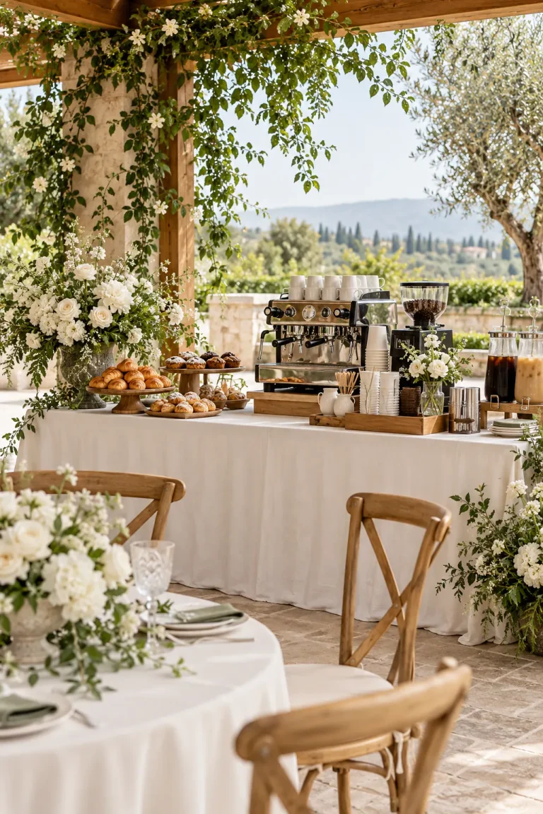 27 Wedding Coffee Bar Ideas Guests Will Actually Use