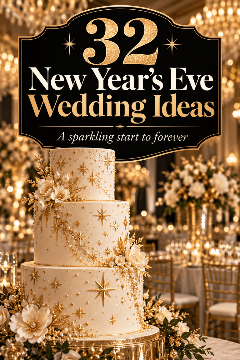 32 New Year’s Eve Wedding Ideas for a Magical Midnight Celebration
