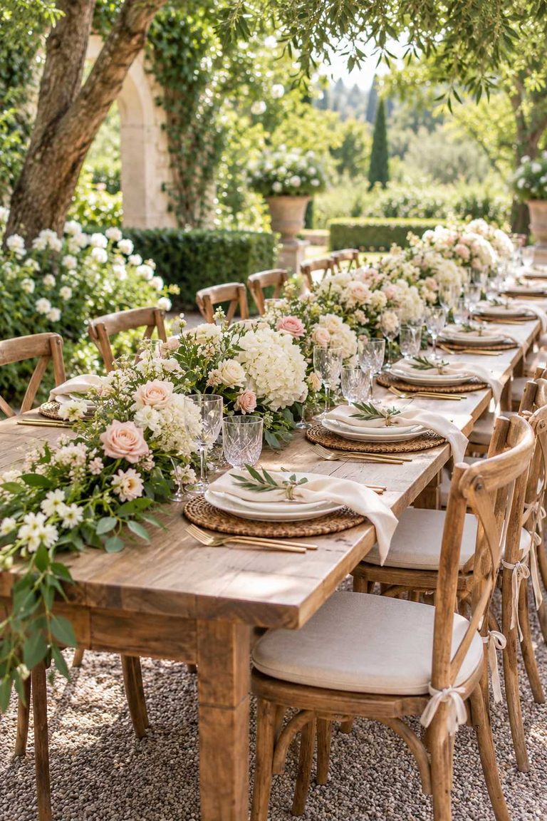 25 Outdoor Wedding Table Decor Ideas
